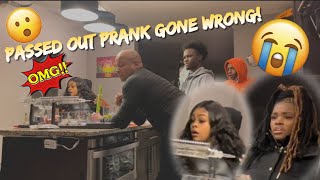 I PASSED OUT PRANK GONE WRONG 😳 [upl. by Elpmet]