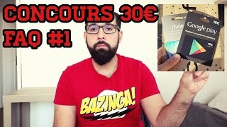 FAQ 1 500 ABONNÉS ET CONCOURS [upl. by Josy66]