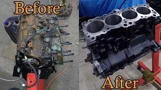 Clean and Paint Your Engine 2G GSX Build pt7 [upl. by Eniluap460]