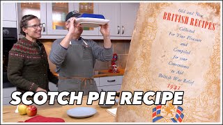 What Is A Scotch Pie Recipe  Old Cookbook Show [upl. by Adidnac]