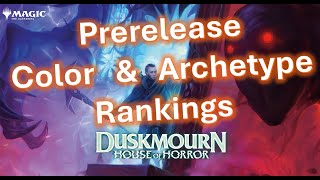 Duskmourn Prerelease Guide  Mechanics Archetypes and Combat Tricks [upl. by Sadnac]