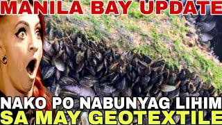 MANILA BAY UPDATE TALAGANG MAY LIHIM LALO NA PAG LOW TIDESA DOLOMITE BEACH MIZ JULY [upl. by Ynohtnael]