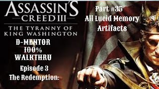 The Tyranny Of King Washington 100 Walkthrough Episode 3 The RedemptionAll Lucid Memory Artifacts [upl. by Aleet235]