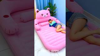 velvet beautiful bed😌🥰 New Viral Gadgets Smart Appliances Kitchen UtensilsHome Inventions shorts [upl. by Amyas]