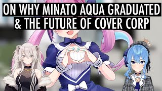 Botan amp Suisei explain why Minato Aqua graduated  the future of Aqua [upl. by Bronez261]