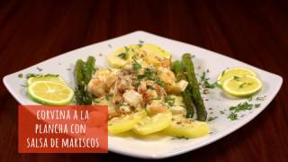 Prepara una deliciosa Corvina en salsa de Mariscos  Qué Deli [upl. by Dorn777]