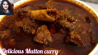 Dhaba Style Mutton curry recipe  Mutton recipe in hindi [upl. by Ahtekal882]