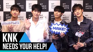 KNK Reacts to Fans Messages on MyMusicTaste [upl. by Gaddi546]