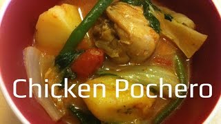 Chicken Pochero  chicken stew in tomato sauce with vegetables [upl. by Eimoan58]