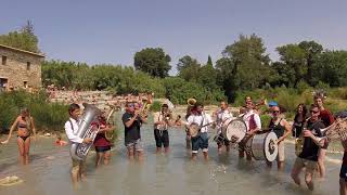 Tinto Brass Street Band amp Ziveli Orkestar  When the Saints Go Marchin In  Live Terme di Saturnia [upl. by Thordia842]