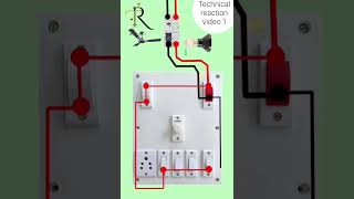 8 module board wiring 👍 electrical electritian homeimprovement electrian homewiring automobile [upl. by Bannister499]