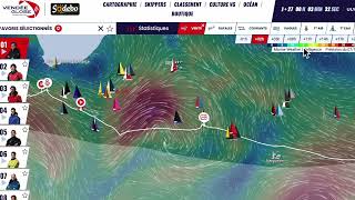 Point situation Vendée Globe et videos skippers en ce samedi 7 décembre  vendeeglobe2024 [upl. by Dihaz354]