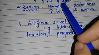 Parthenocarpy Formation of fruit without fertilization [upl. by Oaks]