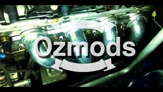 Ozmods  LS1 full exhaust install  Oztrack [upl. by Eidas]