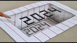 3d 2024 drawing on paper for beginners [upl. by Parfitt571]