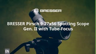 BRESSER Pirsch 927x56 Spotting Scope Gen II  BX5 Pro Tripod [upl. by Wadell]