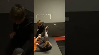 Basic tripod sweep bjj mma jiujitsu martialarts [upl. by Dnomal]