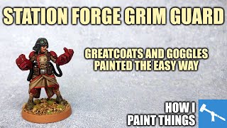 RTSInspired Grim Guard  Painting Station Forges Sisters of War How I Paint Things [upl. by Olaznog]