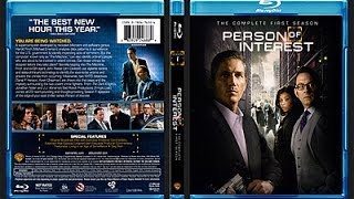 Person Of Interest Season 1 Bluray Unboxing [upl. by Leventhal28]