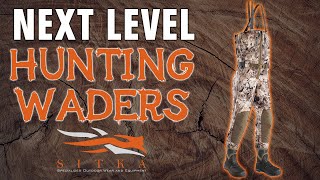 The last hunting waders youll ever buy Sitka Delta Zip Wader Review [upl. by Irret600]