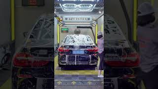 TS70 highend semiautomatic car washing process English [upl. by Okihcas85]