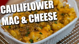 LOW CARB Cauliflower Mac amp Cheese Recipe [upl. by Riccardo]