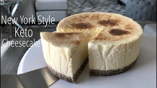 Classic New YorkStyle Keto Cheesecake [upl. by Brooke]