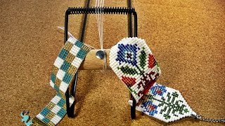 HOW TO Bead Loom Beading step by step tutorial for beginners [upl. by Nairrad660]