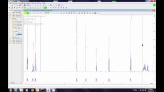 NMR  Data Workup [upl. by Nanci412]