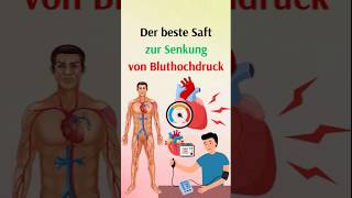 Der beste Saft zur Senkung von Bluthochdruck [upl. by Leslee409]