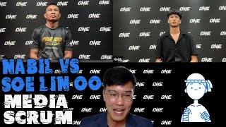 Nabil Anane vs Soe Lin Oo  ONE Friday Fights 81 press conference [upl. by Drawd]