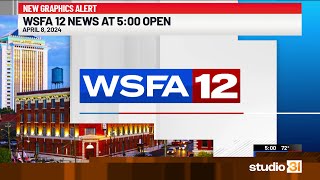 WSFA 12 News at 500 Open 482024 New Graphics [upl. by Grossman804]