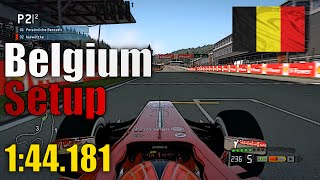 F1 2013 Belgium  Spa Hotlap  Setup 144181 [upl. by Phyllis]