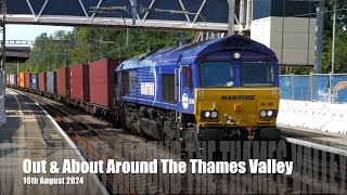 Out amp About Around The Thames Valley 160824  4K [upl. by Krishnah]