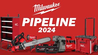 Milwaukee Pipeline 2024 Full Overview of New Tools PACKOUT Lighting amp More [upl. by Notsag]