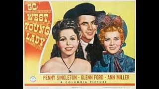 Go West Young Lady 1941 Penny Singleton Glenn Ford [upl. by Yelnikcm]