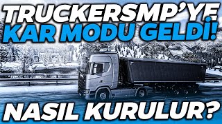 TRUCKERSMP KAR MODU NASIL İNDİRİLİR VE NASIL KURULUR Winter Mod  Euro Truck Simulator 2 [upl. by Matland]