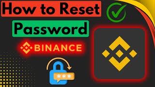 How to Reset Password in Binance Account [upl. by Oric684]