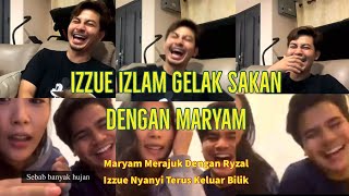 Izzue Islam Tolong Ryzal Pujuk Maryam Merajuk [upl. by Castora]