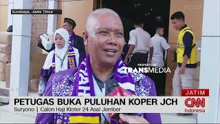 Puluhan Koper Calon Haji Dibuka Petugas Untuk Diperiksa [upl. by Elwira]