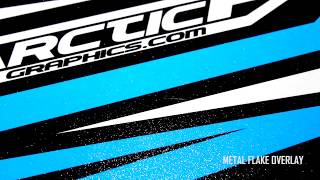 ArcticFX Graphics Metal Flake Overlay Sled Wrap Finish [upl. by Alexine]