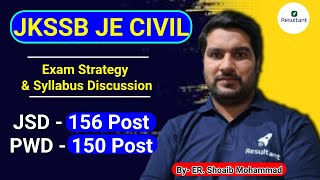 JKSSB JE 2024 Civil Exam Strategy amp Complete Syllabus Breakdown  By Er Shoaib Mohammad [upl. by Ebneter603]