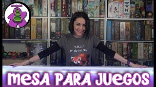 MESA PARA JUEGOS  Mi mesa  Tipos de mesas  Opinión [upl. by Acined970]