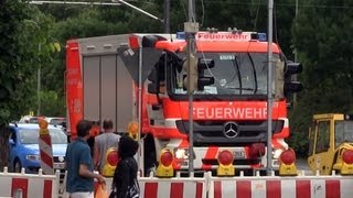 CDienst  BDienst  Rüstwagen mit Einsatzabbruch BF Frankfurt aM BLW 1 [upl. by Nivac369]