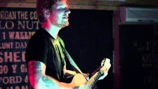 Ed Sheeran  Thinking Out Loud Live in the Crowd at the Ruby Sessions [upl. by Ardnuhs]