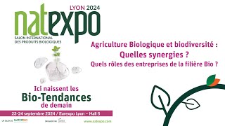 Agriculture Biologique et biodiversité  Quelles synergies [upl. by Atiuqat]