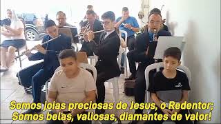 CULTO FAMILIAR DA ICB EM FRANCA SÃO PAULO  HINO 458  SOMOS JOIAS PRECIOSAS DE JESUS [upl. by Cornish]