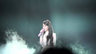 151206 아이유 Chatshire 대구콘서트 앵콜 비밀 직캠 [upl. by Haynor]