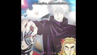 Gojo saves Rengoku💀JJK EDITvairalshort gojo demonslayer jujutsukaisen [upl. by Aruat133]