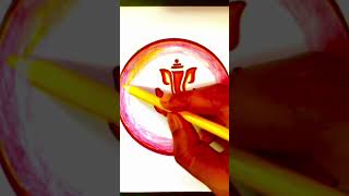 Easy color mixing easycolouring arttipsandtricks ganesha [upl. by Gweneth790]